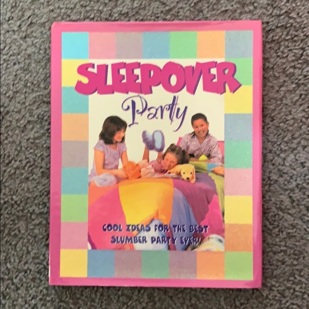 Sleepover party ideas book